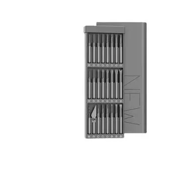 Xiaomi DUKA ATuMan X1 Магнитная прецизионная ручная отвертка Набор 24в1 биты из алюминиевого сплава DIY Отвертка Инструмент для домашнего ремонта серый