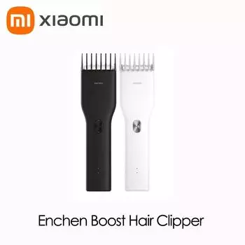 Xiaomi Enchen Boost USB электрические машинки для стрижки волос триммеры для мужчин, взрослых и детей, беспроводная перезаряжаемая машинка для стрижки волос, профессиональная