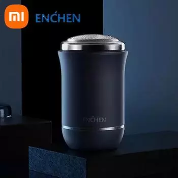 Xiaomi ENCHEN ES1 Mini Shaver электрическая бритва для влажного и сухого бритья двойного назначения триммер для бороды синий