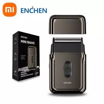 Xiaomi ENCHEN MS003 электробритва портативная бритвенная машинка мини триммер для бороды бритва беспроводная бритва для мужчин серый