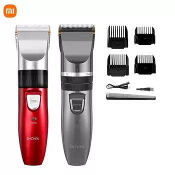 Xiaomi ENCHEN мужской электрический триммер для волос, профессиональная беспроводная машинка для стрижки волос, USB аккумуляторная машинка для стрижки волос, машинка для стрижки волос