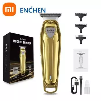 Xiaomi ENCHEN Sharp5 Многофункциональная электрическая машинка для стрижки волос Мужской триммер для бороды Бритва золотой
