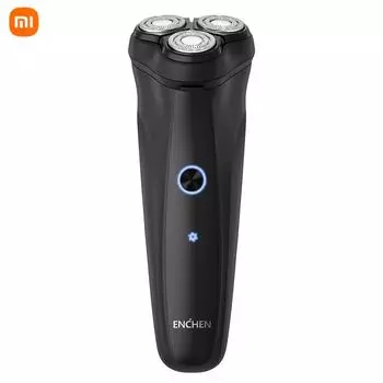 Xiaomi ENCHEN Warrior электробритва для мужчин перезаряжаемая беспроводная 3D роторная электробритва всплывающий триммер для бороды машина для бритья лица