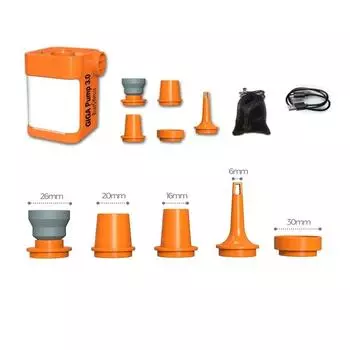Xiaomi GIGA Pump 3,0 портативный мини-воздушный насос 3 в 1 уличный фонарь для кемпинга вакуумный насос электрический надувной насос для Xiaomi дома на открытом воздухе
