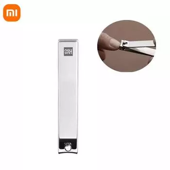 Xiaomi Huohou кусачки для ногтей из нержавеющей стали, триммер для ухода за педикюром, кусачки для ногтей для твердых ногтей серебряный