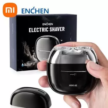 Xiaomi Электробритва ENCHEN Mini 6S, профессиональная водонепроницаемая дорожная мини-электробритва чёрный