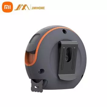 Xiaomi JIMI 5,5 м/3,5 м, автоматическая самоблокировка, портативная рулетка, линейка с покрытием и кнопкой тормоза, Износостойкая измерительная сталь
