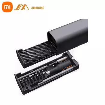 Xiaomi JIMI GNT-72 S2 Набор прецизионных магнитных отверток Двухслойный пресс Многоцелевой бытовой инструмент отвертки чёрный