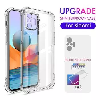 Xiaomi Mi 11 Lite Redmi Note 13s 13 12s 12 11s 11 10s 10 9s 9 8 Pro Pro + Poco X6 X5 X3 NFC 12C 13C 10C 9T 9C силиконовый противоударный чехол для телефона с подушкой безопасности Redmi 10