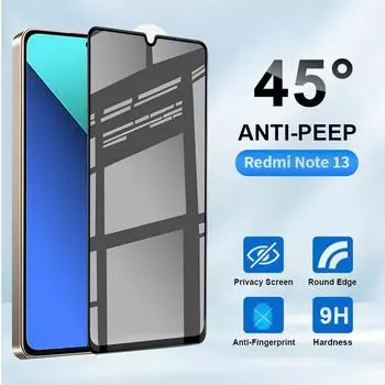 Xiaomi Mi 12 Lite 11T 10T Poco X6 X5 X4 X3 Redmi Note 13s 13 12s 12 8 9 9s 11s 11 10s 10 Pro 9C 9T 10C 12C 13C Privacy закаленное защитное стекло для экрана Poco X3 Pro