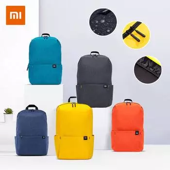 Xiaomi Mi Casual Backpack 10L Original Mi Leisure Sports Bag Легкий городской инисекс 10L зелёный
