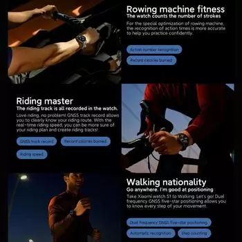 Xiaomi Mi Watch S1 Смарт-часы BT Calling Смарт-часы Мужчины Женщины Водонепроницаемый спортивный фитнес-браслет