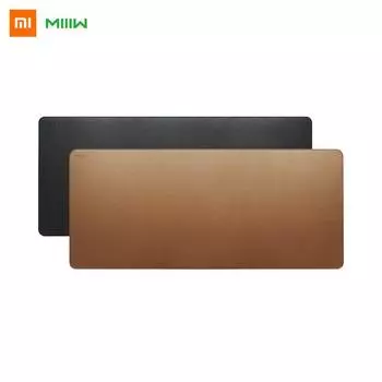 XIAOMI MIIIW Большой кожаный пробковый коврик для мыши Двусторонний водонепроницаемый мягкий прочный настольный коврик 900*400 мм