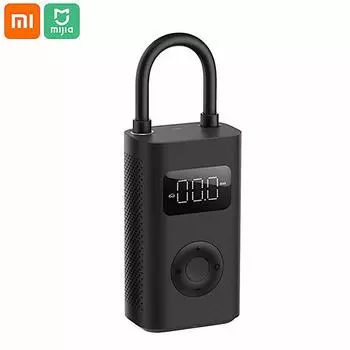 XIAOMI Mijia 1S 150PSI Воздушный насос Многофункциональный 4000 мАч Type-C 5 режимов Автоматический насос для шин со светодиодной подсветкой для автомобиля, велосипеда, мотоцикла