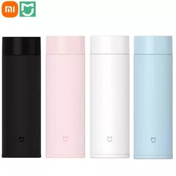 Xiaomi Mijia 350 мл бутылка для воды из нержавеющей стали 190 г легкий термос вакуумная мини-чашка для кемпинга и путешествий портативная изолированная чашка белый