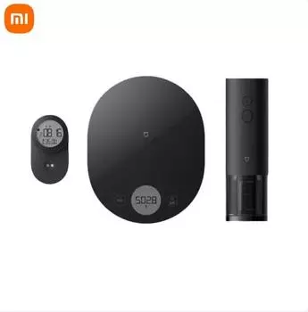 Xiaomi Mijia 3 в 1, набор кухонных инструментов, электронные кухонные весы, умный таймер, работа с приложением Mihome, электрическая открывалка для вина, лучший подарок