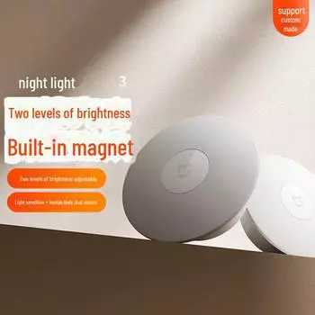 Xiaomi Mijia энергосберегающий ночник для лестницы, туалета, спальни, кормления ребенка 2.5W теплый желтый