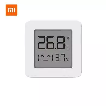 XIAOMI Mijia Bluetooth термометр 2 беспроводной умный электрический цифровой гигрометр термометр работает с приложением Mijia