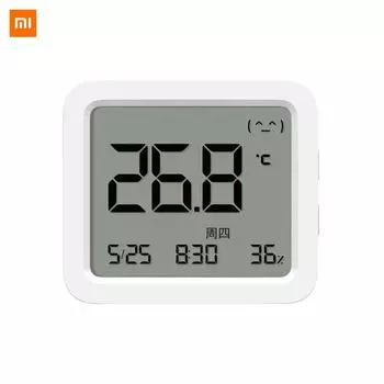 XIAOMI Mijia Bluetooth Thermometer 3 Умный электрический цифровой гигрометр Температура и влажность