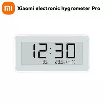 Xiaomi Mijia Electronic Thermometer and Hygrometer Pro Monitoring Electronic Watch Bluetooth Electronic Home Baby Room Indoor Smart