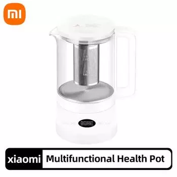 Xiaomi Mijia интеллектуальный многофункциональный горшок для здоровья бытовой небольшой электрический чайник автоматический стеклянный электрический чайник EU белый