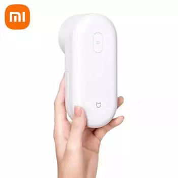Xiaomi Mijia Mini USB для удаления ворса 0,35 мм, микродуговая сетка для бритья, триммер для волос, 1300 мАч, электрическая бритва для одежды, свитера и ткани белый