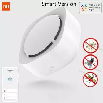 Xiaomi Mijia Москито Repellent Killer Smart Версия Телефон таймер переключатель со светодиодным светом использовать 90 дней Работа в mihome AP with one tablets белый
