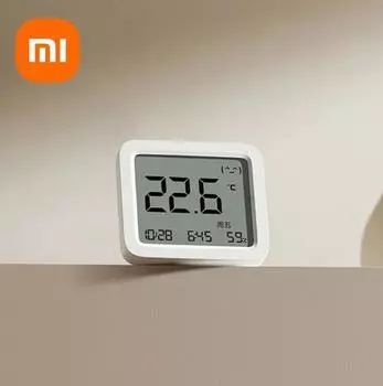 Xiaomi Mijia Smart LCD Bluetooth термометр 3 беспроводной электрический цифровой гигрометр датчик температуры и влажности с приложением Mi Home