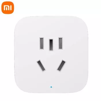 Xiaomi Mijia Smart Plug 3 Многофункциональный пульт дистанционного управления для умного дома Беспроводной выключатель питания