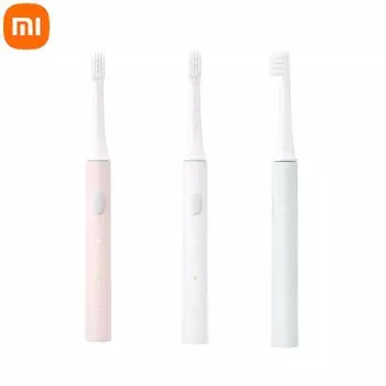 Xiaomi Mijia T100 Mi Smart электрическая зубная щетка 2 скорости звуковая зубная щетка отбеливающая зона ухода за полостью рта 46 г toothbrush белый