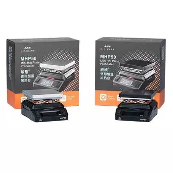 Xiaomi MINIWARE Mini Hot Plate Preheater MHP50 Нагревательный стол с постоянной температурой 350 Интеллектуальный нагревательный инструмент 50*50 мм Площадь нагрева