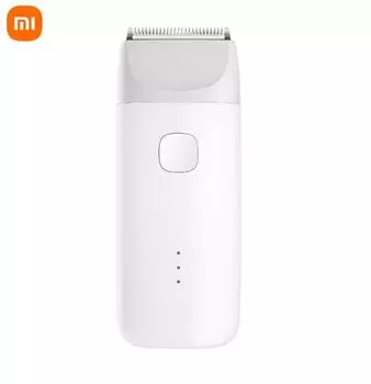 Xiaomi MiTu USB Перезаряжаемая безопасная IPX7 водонепроницаемая электрическая машинка для стрижки волос бритва с бесшумным двигателем для детей, мужчин и женщин Mijia Barber