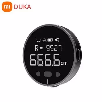 Xiaomi новейший Youpin DUKA(Атуман) Электронная линейка Little Q с ЖК-экраном HD и длительным режимом ожидания, перезаряжаемая портативная линейка