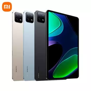 Xiaomi Pad 6, только Wi-Fi, 144 Гц, WQHD+, 8840 мАч, металлический цельный корпус, 33 Вт, быстрая зарядка, глобальная версия