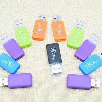 Xiaomi Портативный мини-USB 2.0 Micro SD TF T-Flash адаптер для чтения карт памяти флэш-накопитель