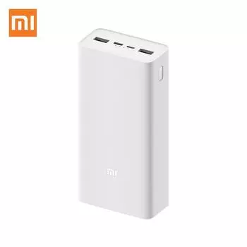 Xiaomi Power Bank 3 30000 мАч PB3018ZM 3 USB Type C 18 Вт Быстрая зарядка Портативный Mi Powerbank 30000 Внешний аккумулятор Повербанк