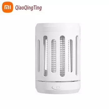 Xiaomi QIAOQINGTING USB электрический отпугиватель комаров портативная лампа-убийца светодиодный светильник бесшумный безопасно убивает комаров Set 1