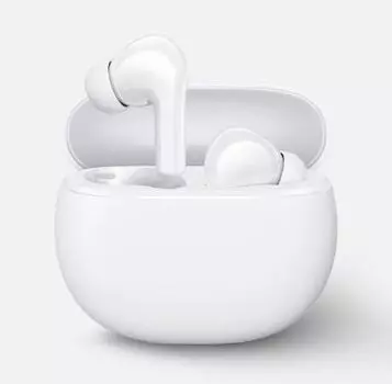 Xiaomi Redmi Buds 4 Active AI Noise Canceling Bluetooth Совместимость Пыленепроницаемый Водонепроницаемый Легкий (белый) 5.3 Работа/Учеба/Поездки на работу