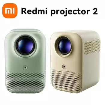 Xiaomi Redmi Projector 2 Умный домашний кинотеатр Автофокусировка Умный обход препятствий Разрешение 1080P Подсветка зелёный
