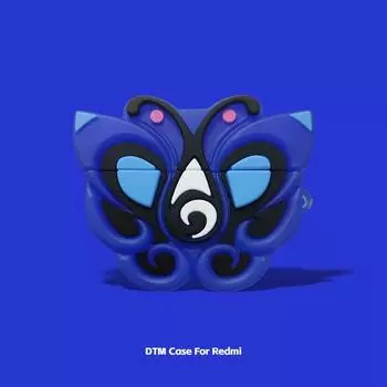 Xiaomi Redmi Redmi Buds5pro Защитный чехол Redmibuds6pro Молодежная версия 4 Версия Vitality 3pro Беспроводной Bluetooth Чехол для наушников Бабала Феи Redmi Buds4 Pro Black Magic Fairy-Blue](Send hook)