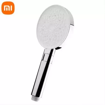 Xiaomi Ручной душ Mijia с напором, бытовая душевая насадка для ванной комнаты, переключение циклов, три смесителя для душа серебряный