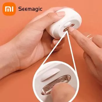 Xiaomi Seemagic электрические автоматические кусачки для ногтей с легким триммером, маникюрные ножницы для ухода за детьми и взрослыми, инструменты для тела