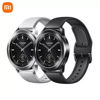 Xiaomi Smart Watch S3 HyperOS 1,43-дюймовый AMOLED-дисплей, 5 АТМ, глобальная версия