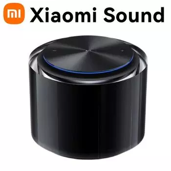 Xiaomi Sound Xiaomi Высококачественная интеллектуальная колонка Harman Kardon Высококачественный новый продукт Объемный стереозвук Xiaoai чёрный