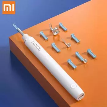 Xiaomi SUNUO FIND X Smart Visual ушные палочки ирригатор для полости рта, высокоточные камеры, средство для удаления угрей и прыщей, многофункциональный чистый комплект