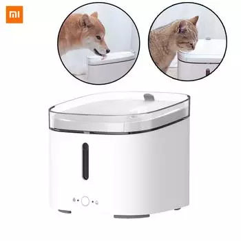 Xiaomi умный автоматический диспенсер для питьевой воды для домашних животных, фонтанчик для собак, кошек, бесшумная поилка для домашних животных, чаша для Mijia APP