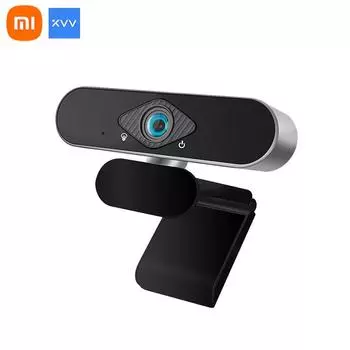 Xiaomi Xiaovv USB HD камера 1080P веб-камера с микрофоном 150 ° широкоугольный ноутбук веб-трансляция для Zoom YouTube Skype FaceTime