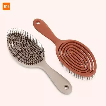 Xiaomi Xinzhi Расслабляющая эластичная массажная расческа Портативная щетка для волос Массажная щетка Волшебные щетки Расчески для головы