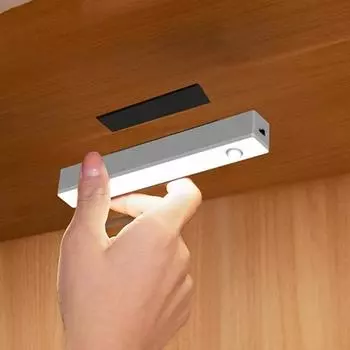 Xiaomi Yeelight светодиодный ночник умный датчик человеческого тела светильник для шкафа для спальни, ящика, шкафа, лампа серый