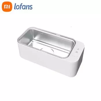 XIAOMI YOUPIN Lofans CS-602 Ультразвуковая чистящая машина Коробка Высокочастотная вибрационная мойка Очиститель для мытья ювелирных изделий Очки Часы